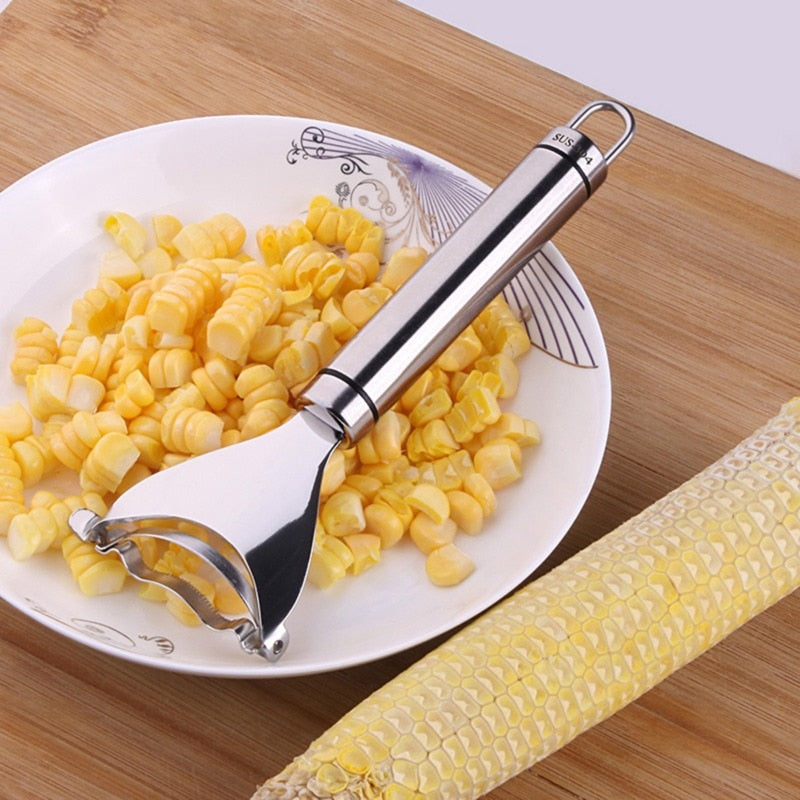 Corn peeler